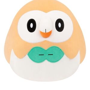 Squishmallows 20in Rowlet Pokémon Plush - Ultrasoft Official Plush (Jumbo)